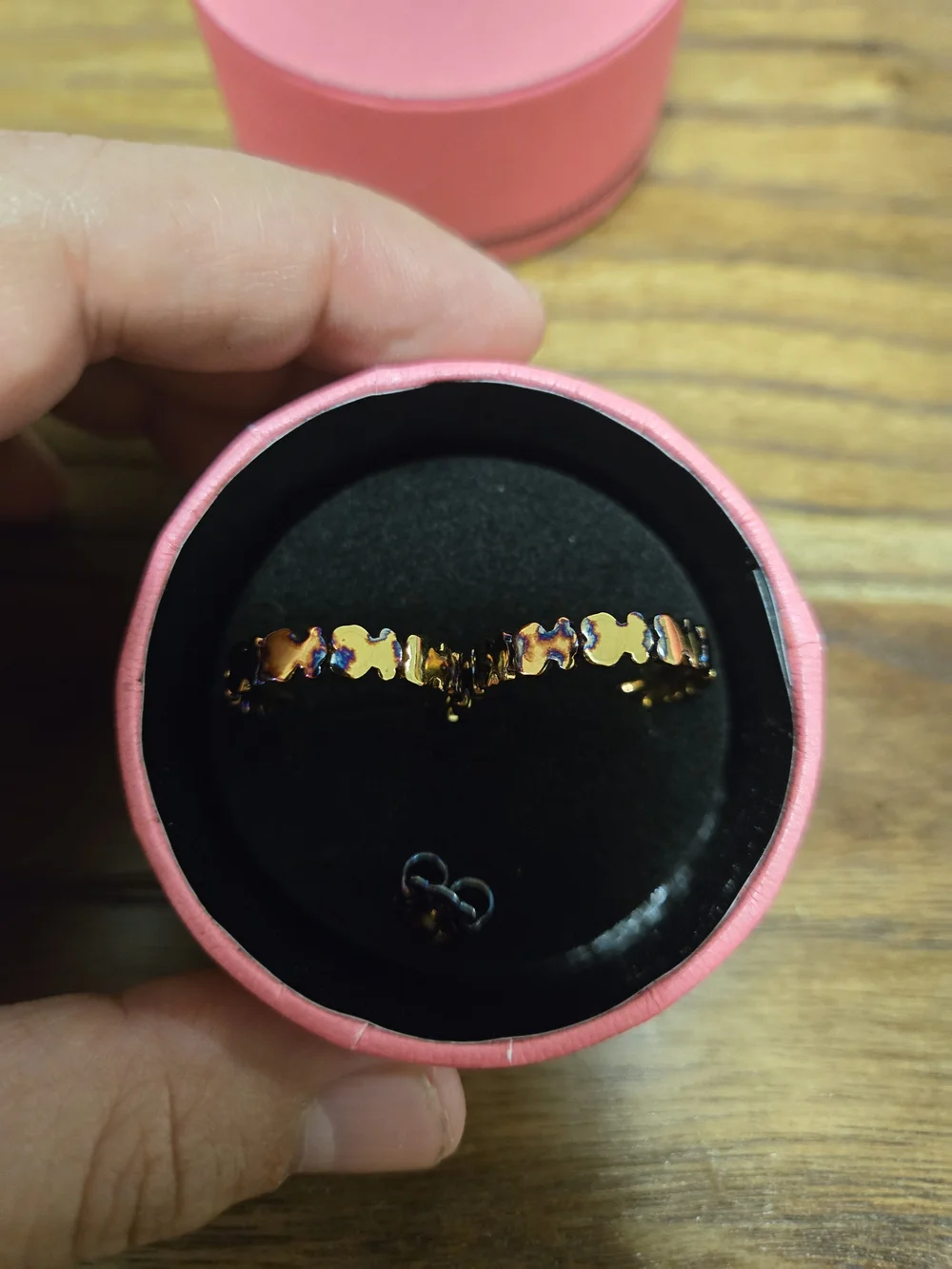 Tous gold tone